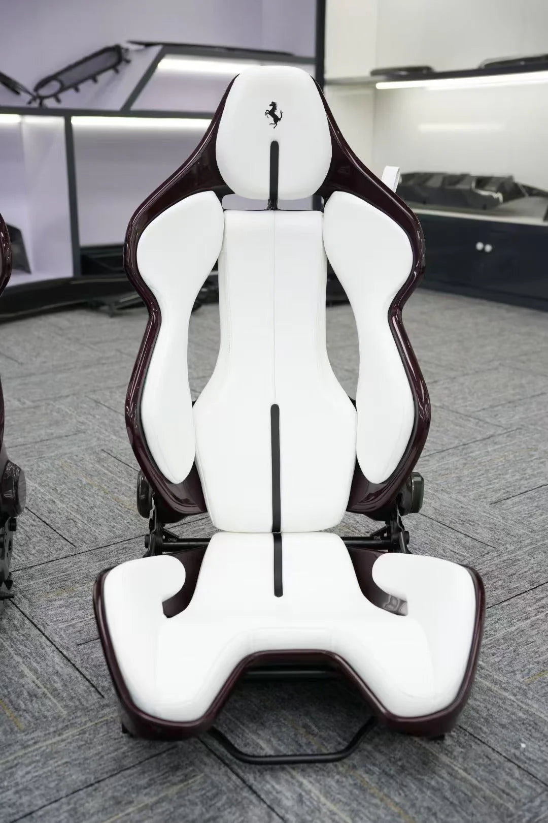 FERRARI SF90 Dry Carbon Fiber Customizable  Bucket Seats