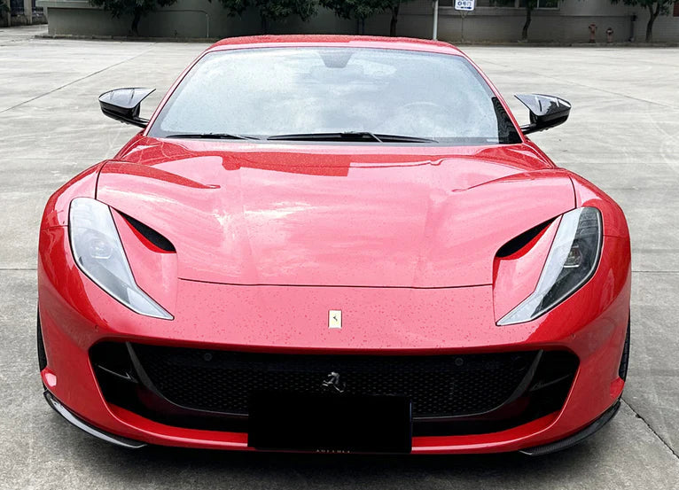 FERRARI 812 Dry Carbon Fiber Side Splitter