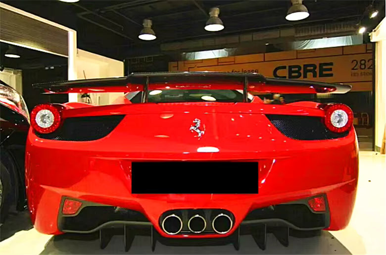 FERRARI Carbon Fiber GT Style Wing