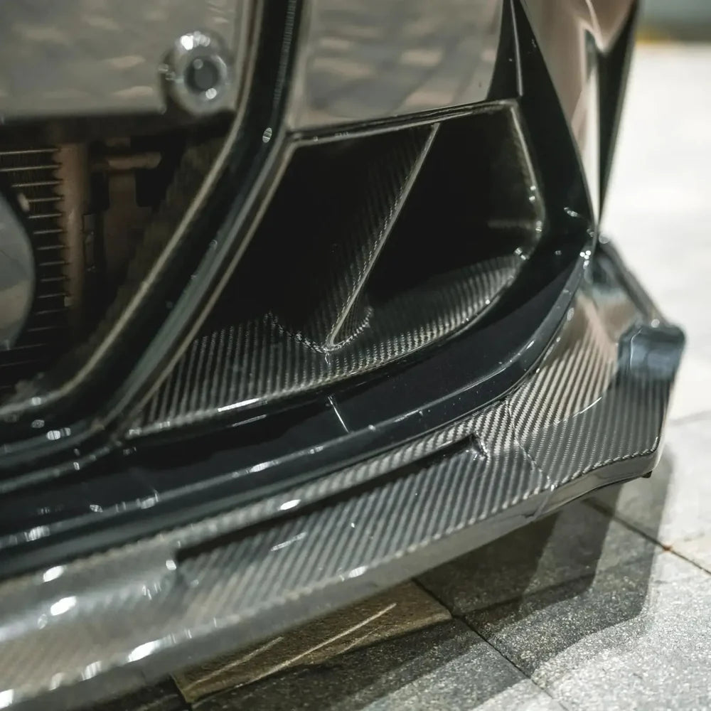 BMW G8X Carbon Fiber Front Air Duct Trim