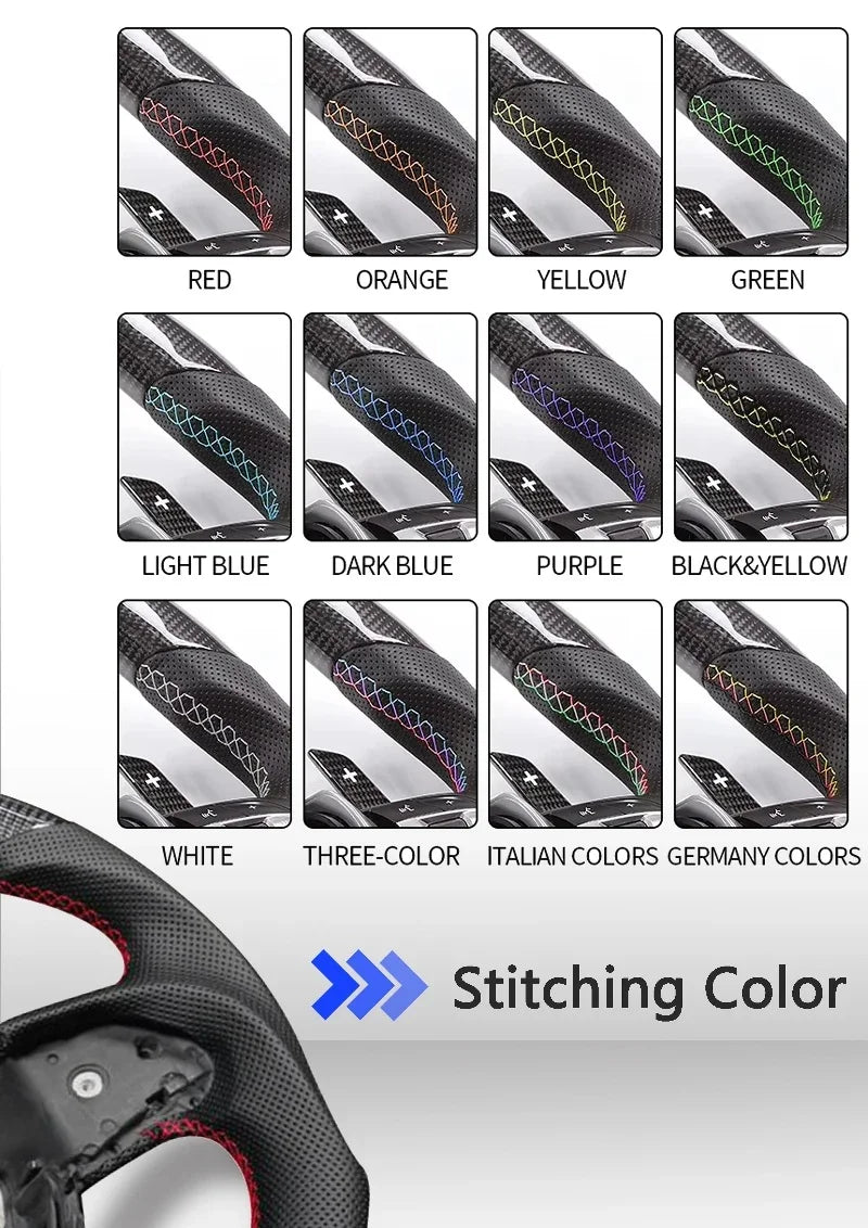 FERRARI LAF Style Carbon Fiber Steering Wheel