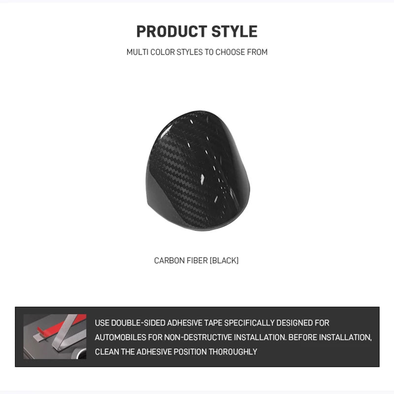 PORSCHE 992 Carbon Fiber Chrono Clock Housing