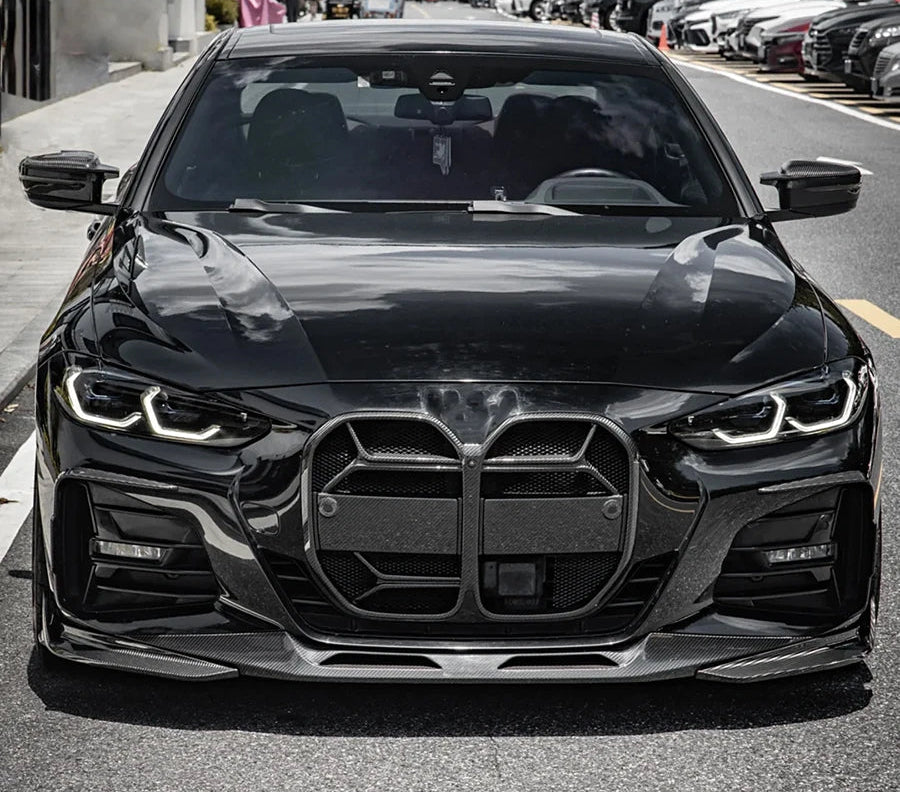 BMW G22 Dry Carbon Fiber 3pc Front Splitter