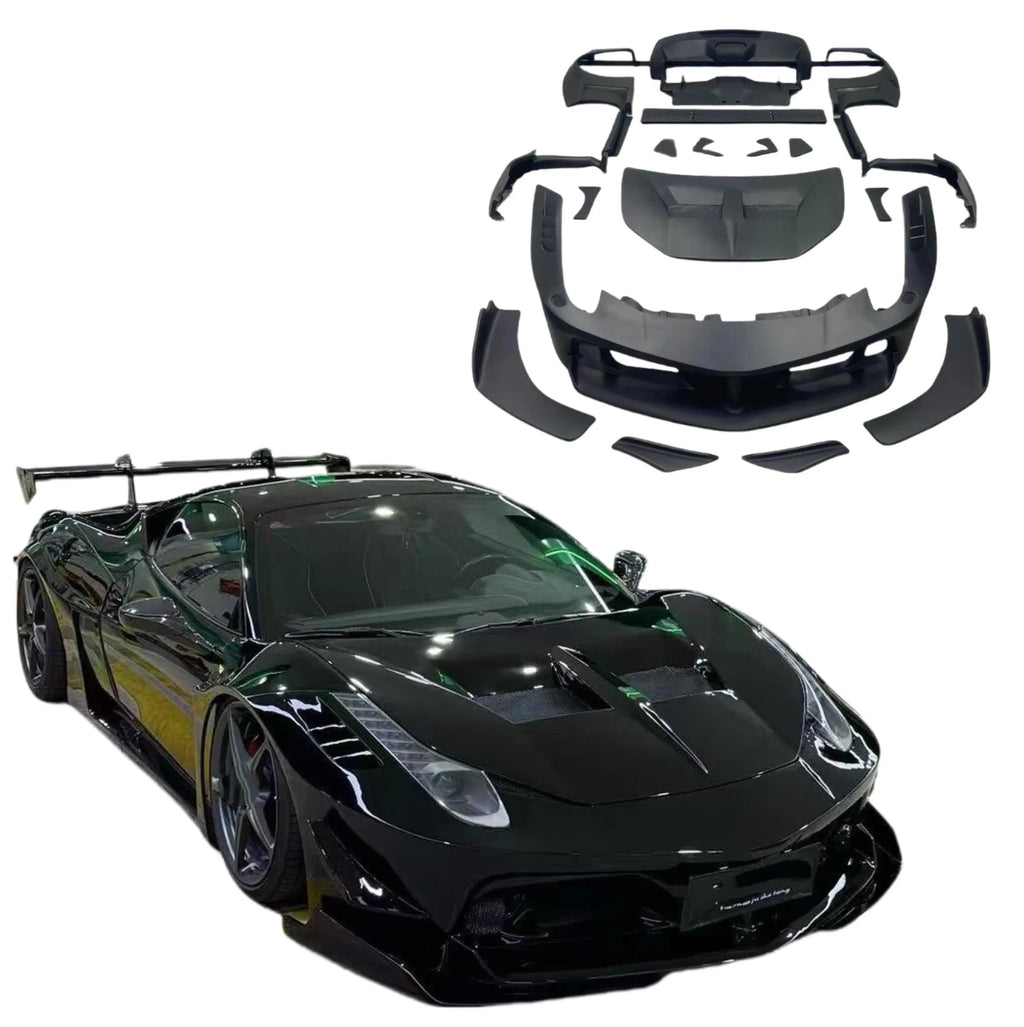 FERRARI 458 LBWK Style Wide Body Kit