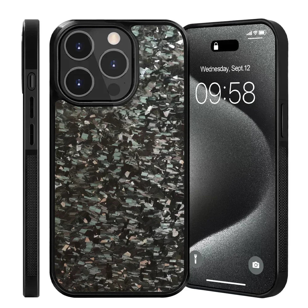 iPhone 11/12/13/14/15/16 Carbon Fiber Shockproof Case