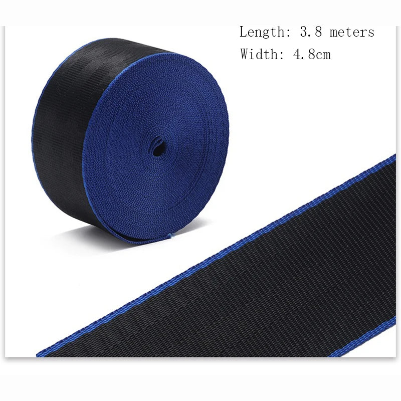 Seat Belt Harness Straps - 3.6 Meters of Fabric