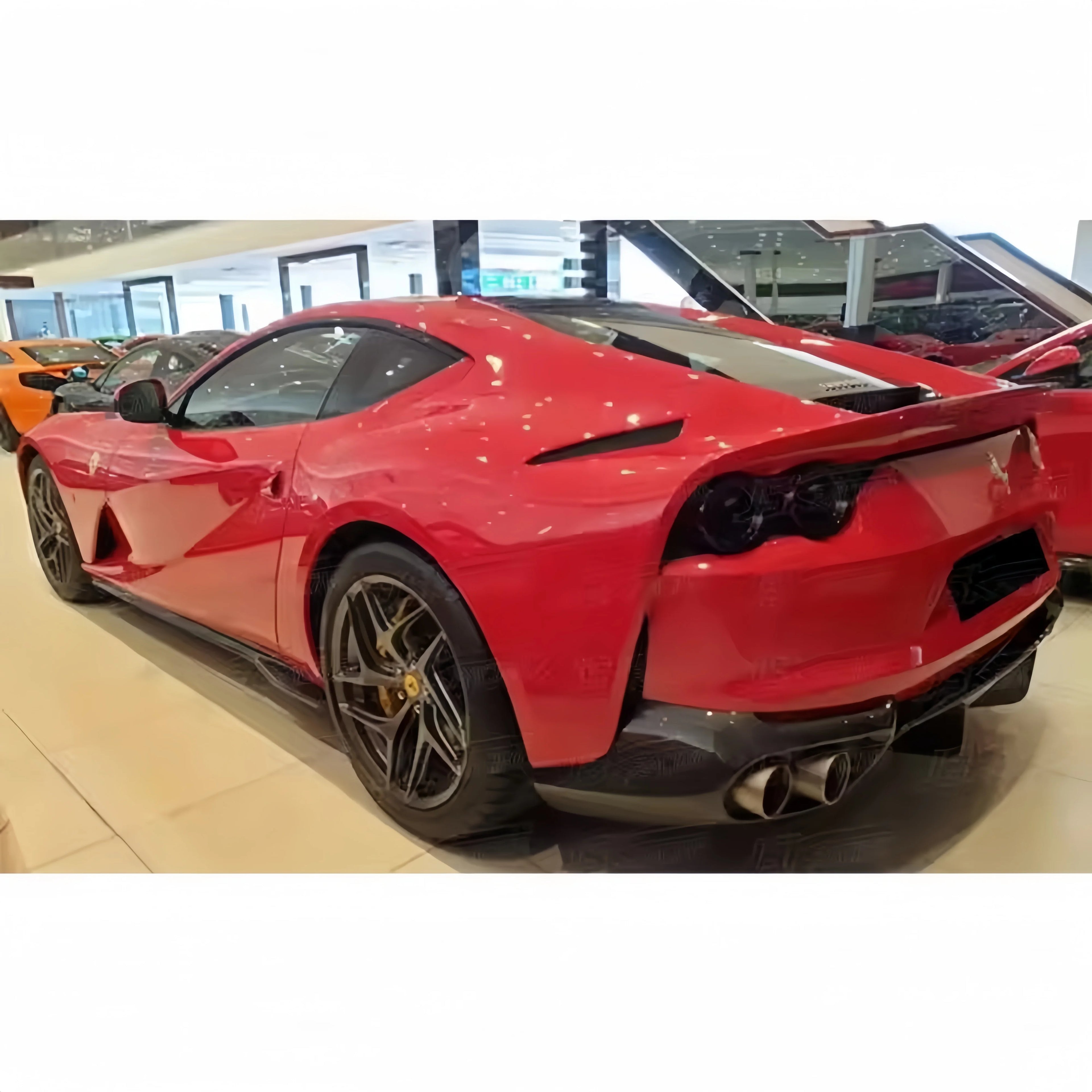 FERRARI 812 Dry Carbon Fiber Full Engine Interior Kit