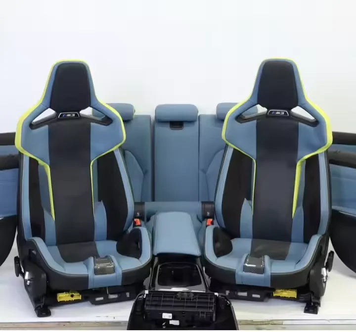 BMW G8X Carbon Fiber Customizable Bucket Seats