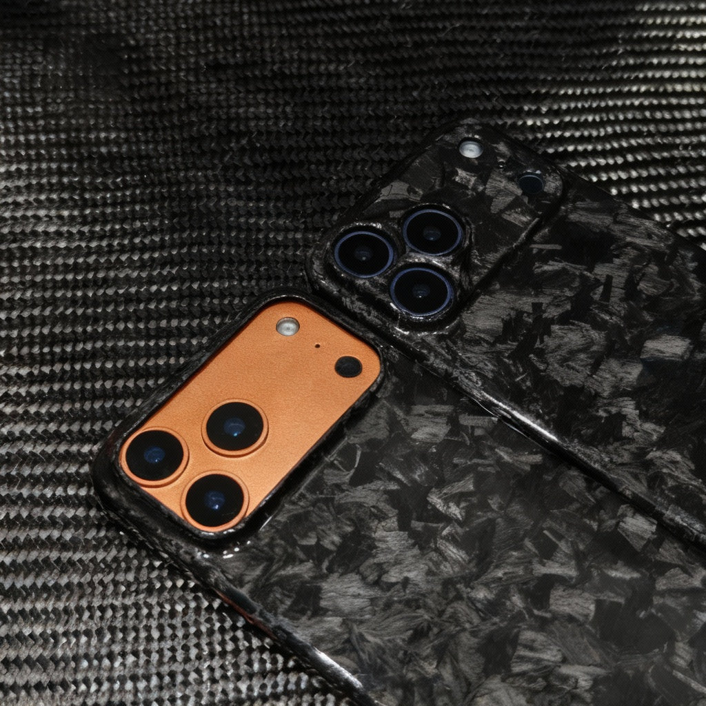 iPhone 17 Pro/Pro Max Forged Carbon Fiber Phone Case