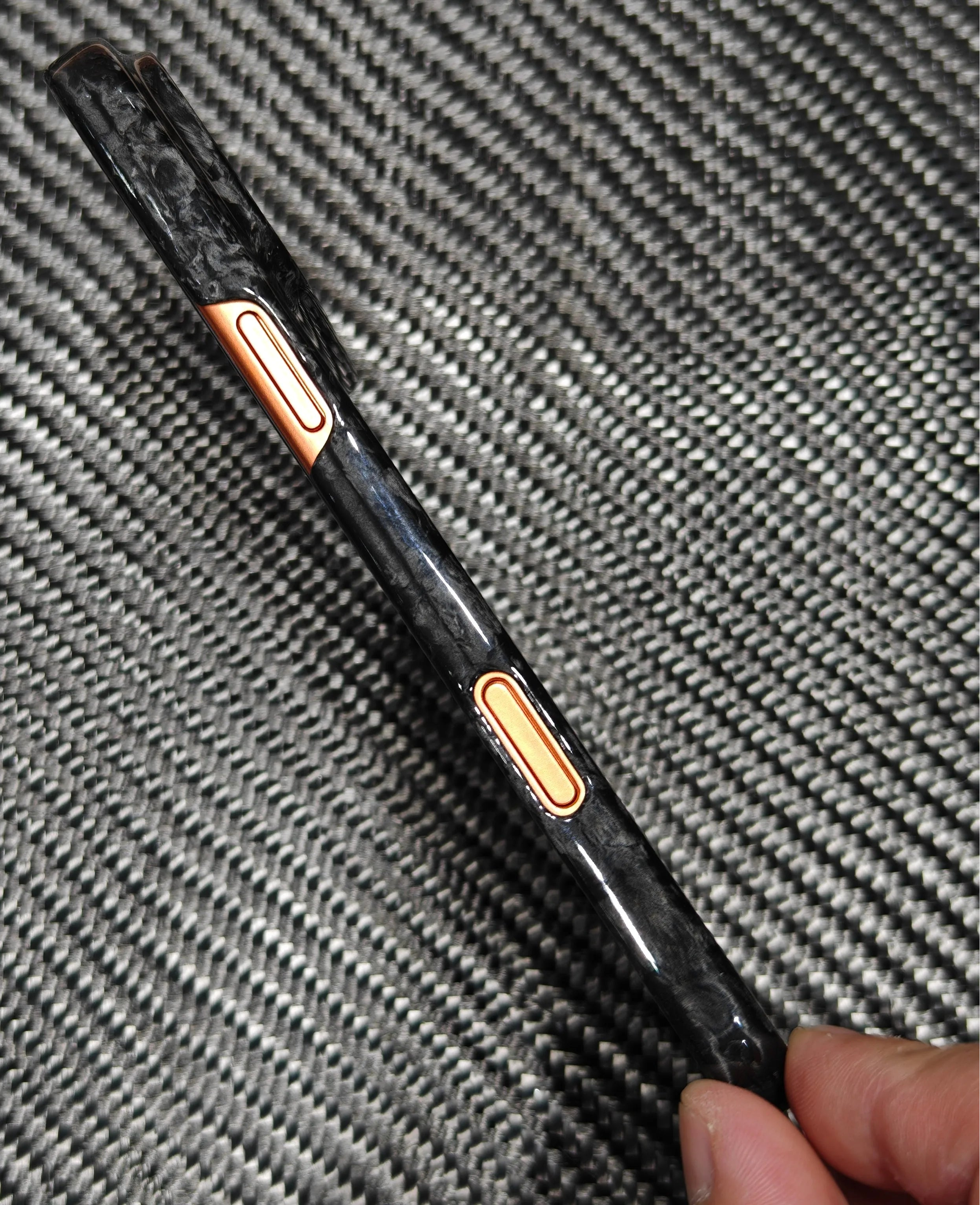 iPhone 17 Pro/Pro Max Forged Carbon Fiber Phone Case