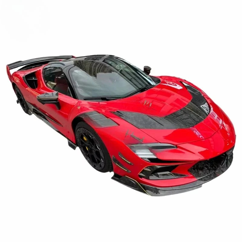 FERRARI SF90 Partial Carbon Fiber Mansori Style Body Kit