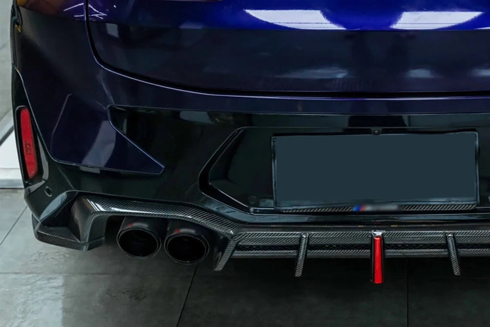 BMW G02 Carbon Fibre Rear Diffuser with LED Brake Light