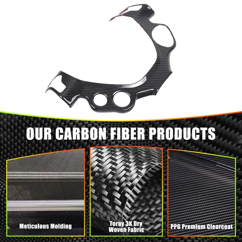 FERRARI 458 Carbon Fiber Steering Wheel Trim