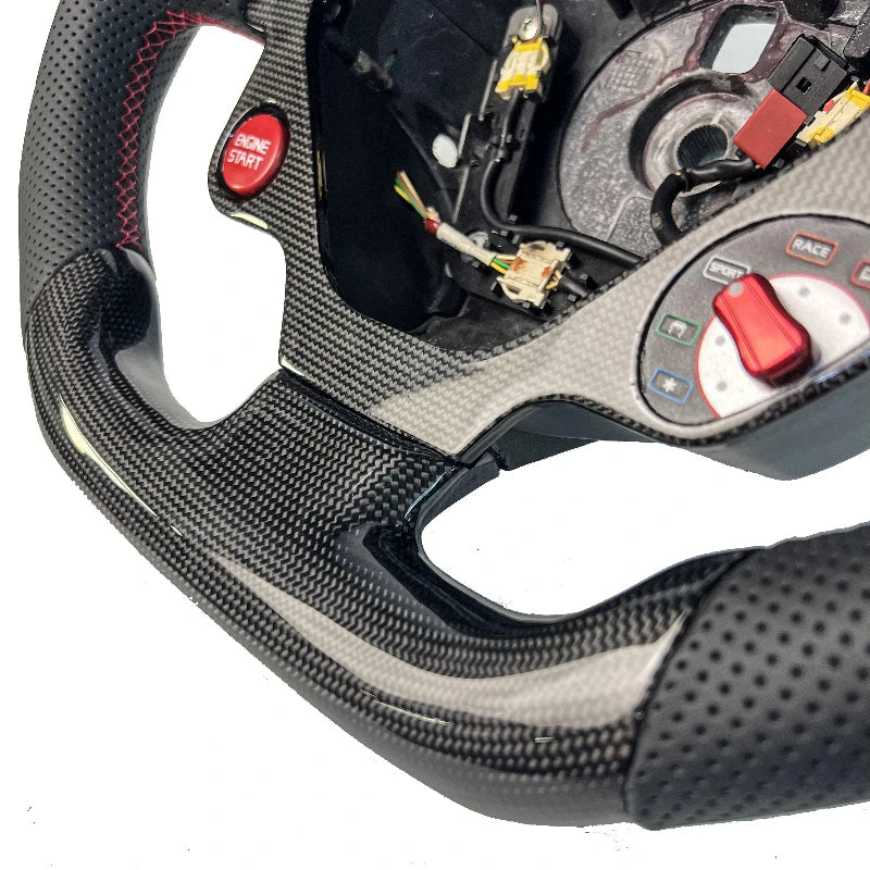 FERRARI LAF Style Carbon Fiber Steering Wheel