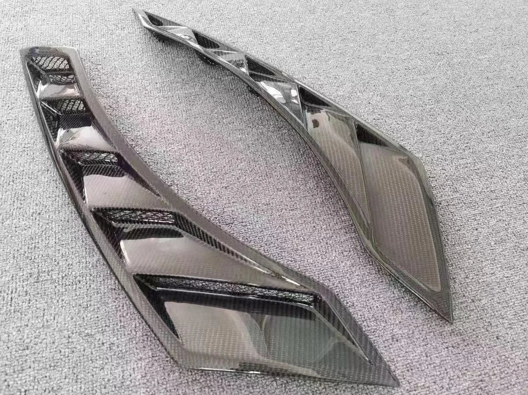 NISSAN R35 Carbon Fiber Front Fender Vent Trim