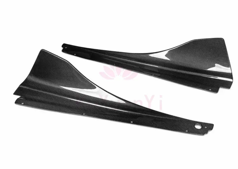 MCLAREN 720S  Dry Carbon Fiber V Style Back Side Skirt