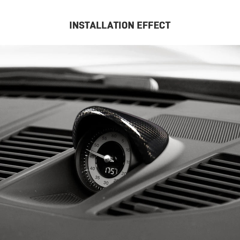 PORSCHE 911 Carbon Fiber Chrono Clock Housing