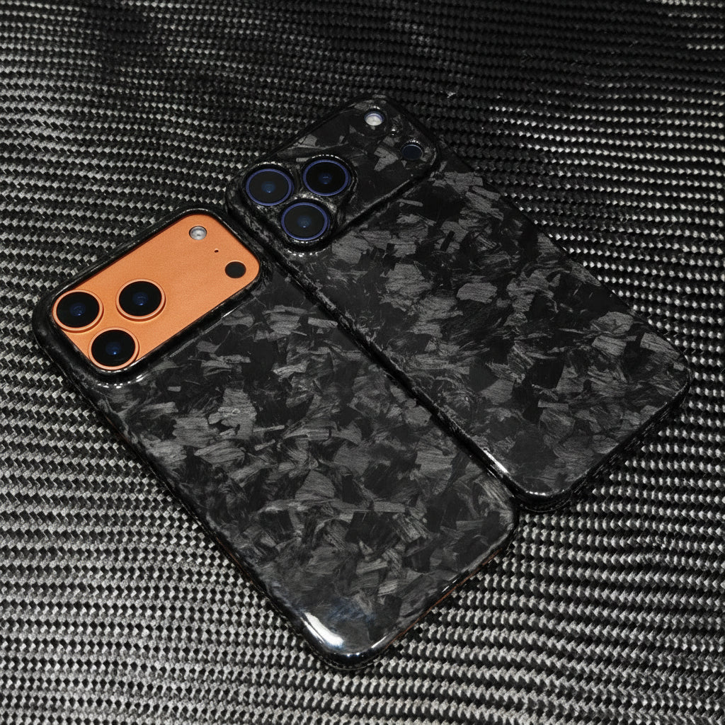 iPhone 17 Pro/Pro Max Forged Carbon Fiber Phone Case