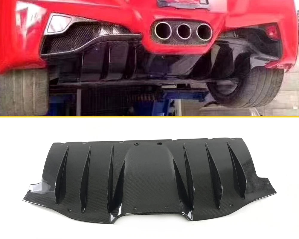 FERRARI 458 Carbon Fiber Rear Diffuser