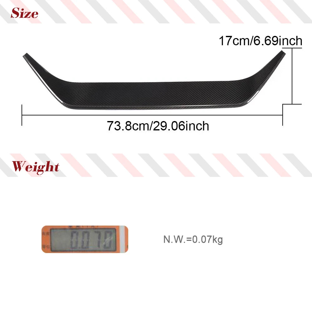 NISSAN R35 Dry Carbon Grill Trim