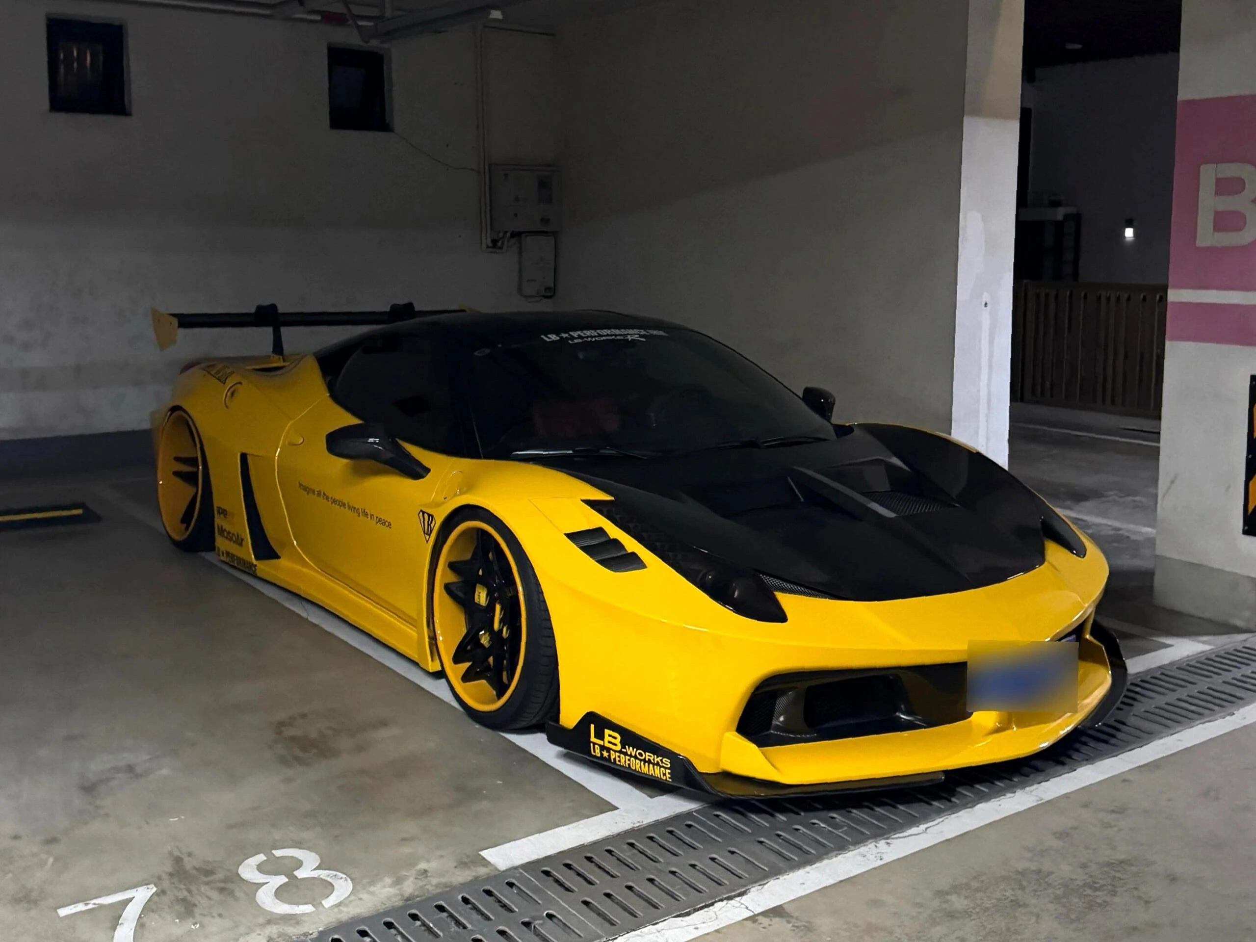 FERRARI 458 LBWK Style Wide Body Kit