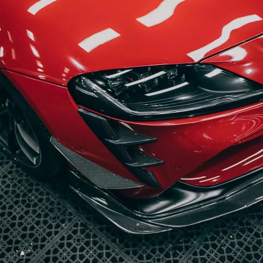 TOYOTA SUPRA MK5 Carbon Fiber Front Air Duct Trim