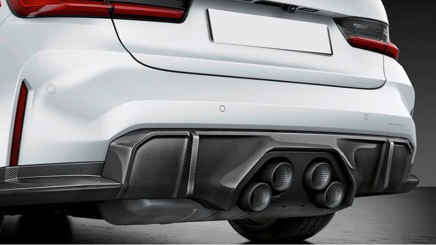 BMW G8X Dry Carbon Fiber Rear Diffuser