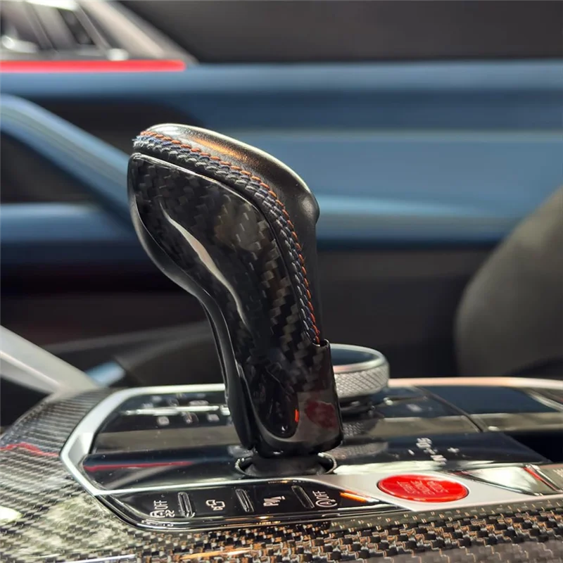 BMW G8X Carbon Fiber Gear Shift Knob Trim