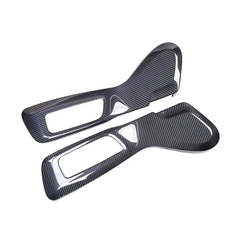 BMW G8X Dry Carbon Fiber Bucket Seat Side Trim