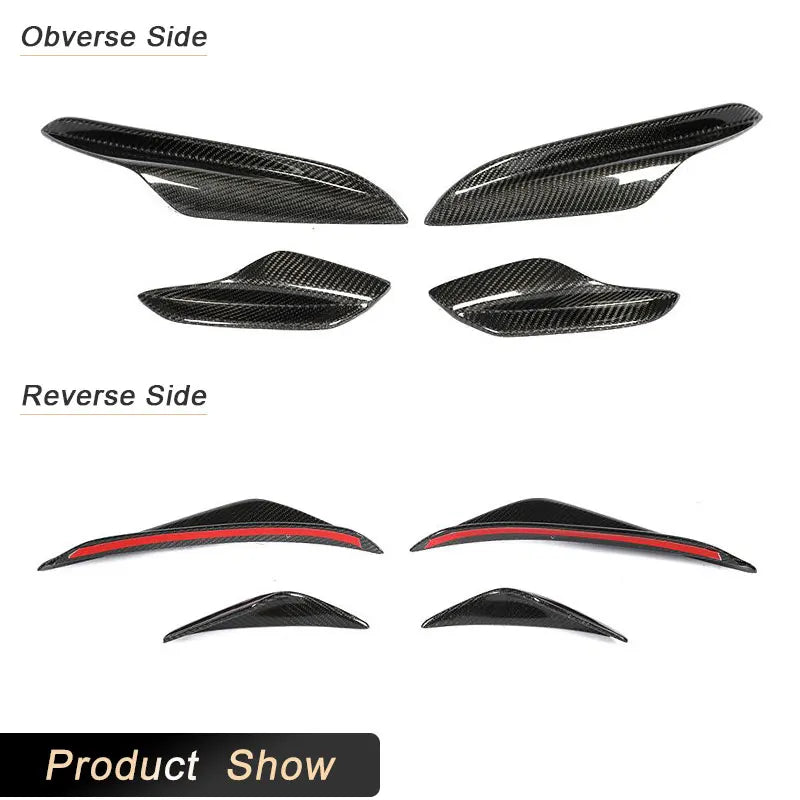 BMW E90/E92 Carbon Fiber Front Canards