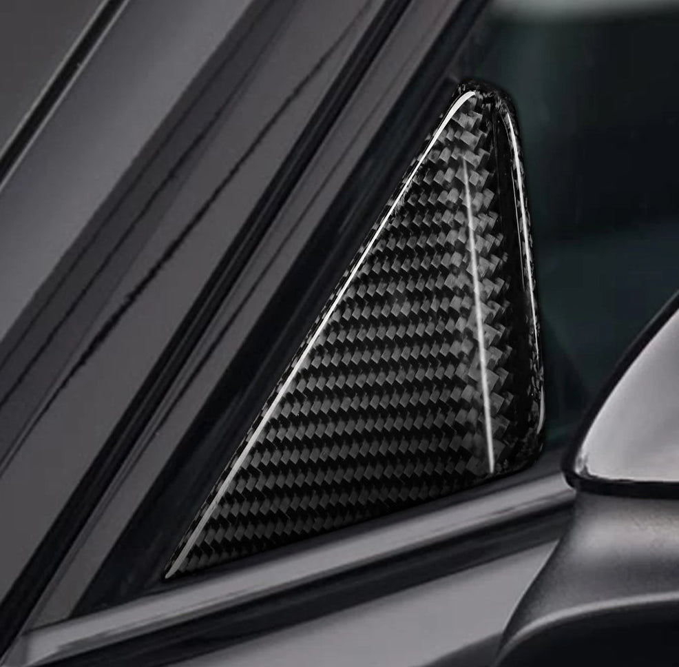 PORSCHE 992 Dry Carbon Fiber A-pillar Trim