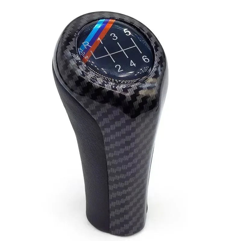 BMW E30-E92 Carbon Fiber & Leather Gear Shift Knob