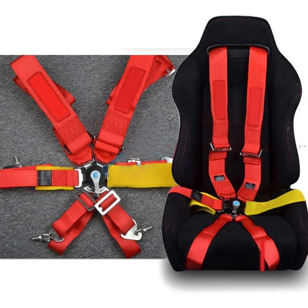 Camlock Quick Release 6 Point Racing Harness