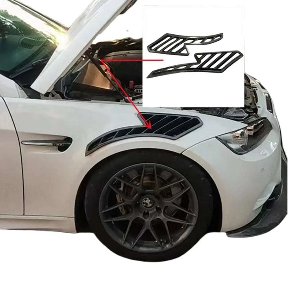 BMW E92 RS Style Carbon Fiber Front Fender Vents