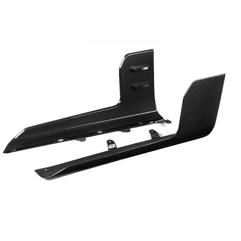 BMW G87 Dry Carbon Fiber Side Skirt Winglets