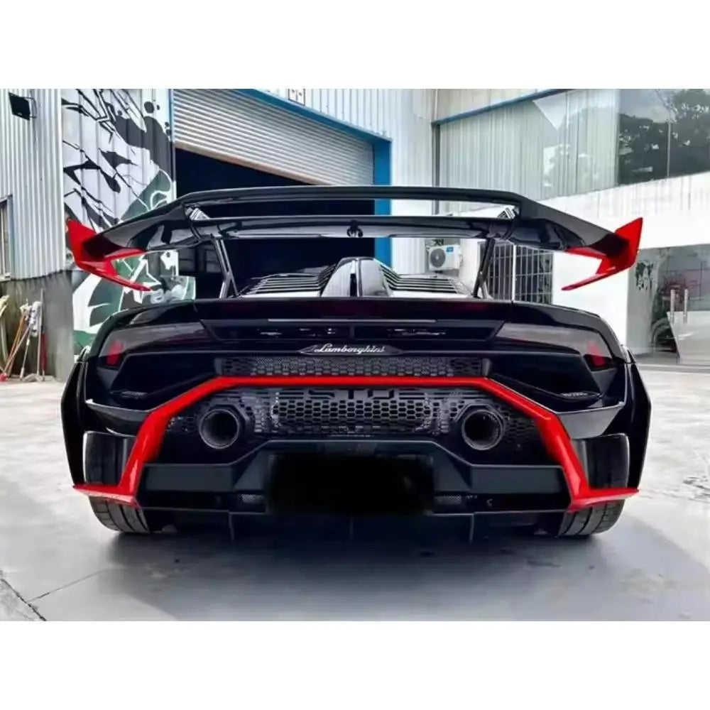 LAMBORGHINI HURACAN Dry Carbon Fiber STO Rear Bumper
