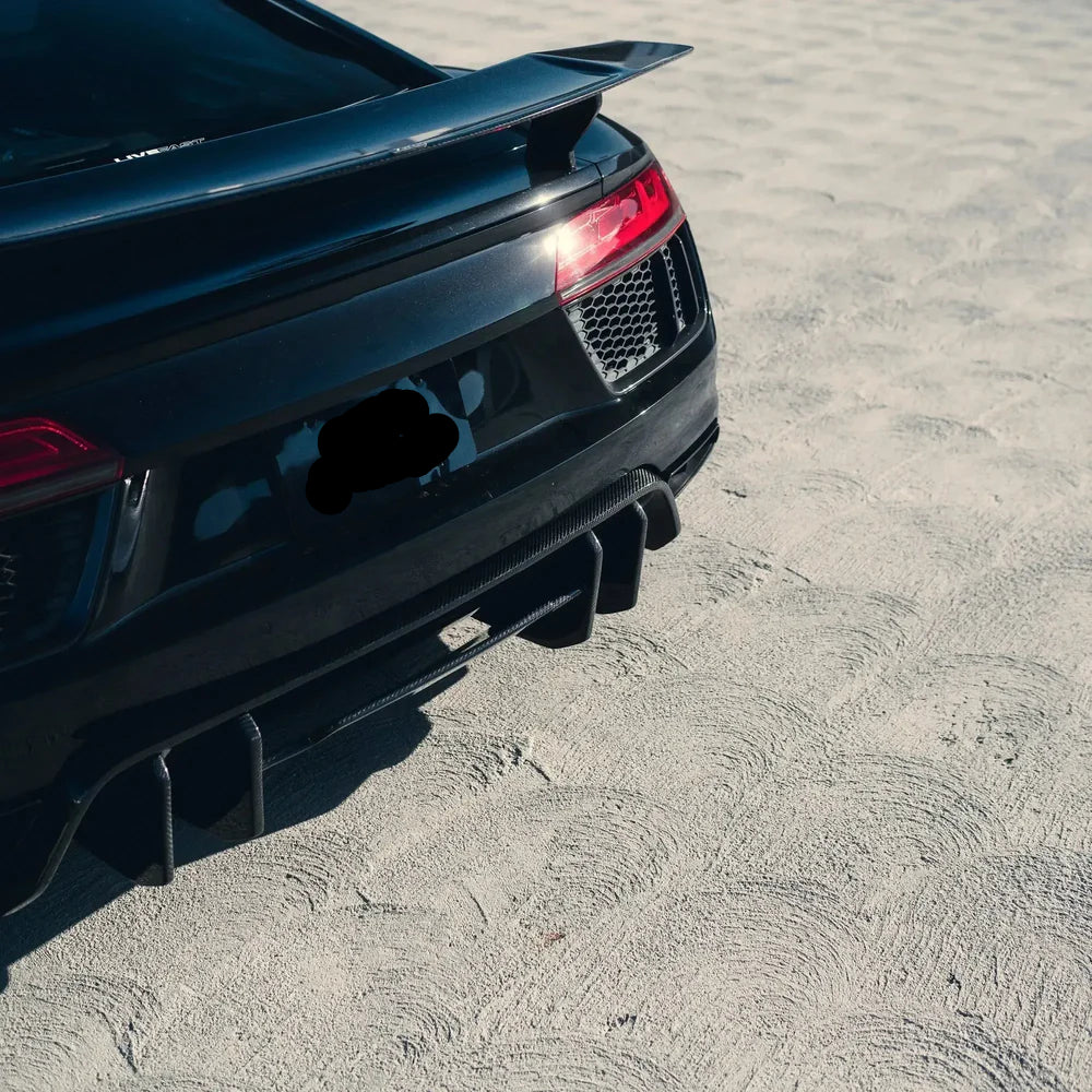AUDI R8 Carbon Fiber Diffuser