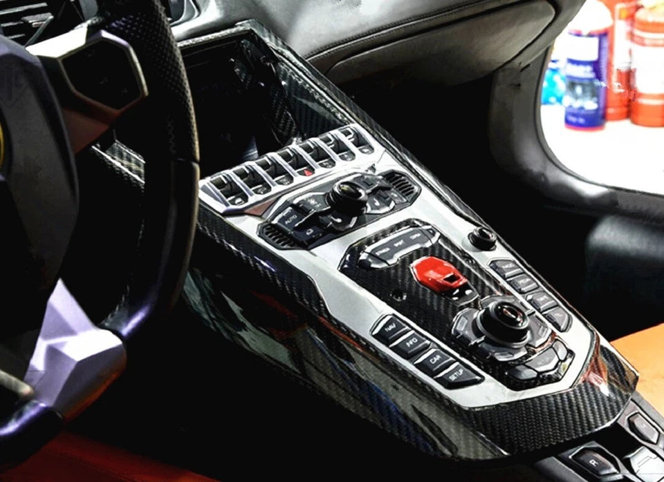 LAMBORGHINI AVENTADOR Carbon Fiber Center Console Cover